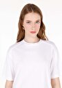 thumb-Afficher les détails de T-shirt À Manches Courtes Blanc Regular Fit Imprimé Femme