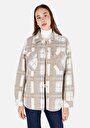 thumb-Afficher les détails de Beige Regular Fit   Femme