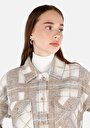 thumb-Afficher les détails de Beige Regular Fit   Femme