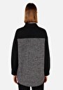 thumb-Afficher les détails de Chemise À Manches Longues Noir Relaxed Fit Droit Polyester Femme
