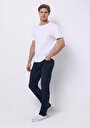 thumb-Afficher les détails de 044 Karl Pantalon Denim Straight Leg Low Rise En Jean Straight Fit Homme