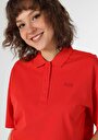 thumb-Afficher les détails de T-shirt À Manches Courtes Rouge Regular Fit  Femme