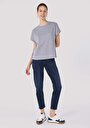 thumb-Afficher les détails de T-shirt À Manches Courtes Gris Regular Fit  Femme