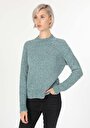 thumb-Afficher les détails de Pull Vert Regular Fit   Femme