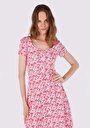 thumb-Afficher les détails de Robe Multicolou Regular Fit    Femme