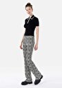 thumb-Afficher les détails de Pantalon De Survêtement Noir Slim Fit Femme