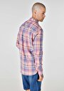 thumb-Afficher les détails de Chemise À Manches Longues Multicolou Regular Fit Plaid Popeline Homme