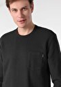 thumb-Afficher les détails de T-shirt À Manches Longues Gris   Homme