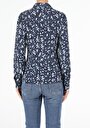thumb-Afficher les détails de Chemise À Manches Longues Marine Slim Fit   Femme