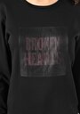thumb-Afficher les détails de Pull-over Noir Slim Fit  Femme