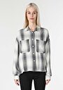 thumb-Afficher les détails de Chemise À Manches Longues Anthracite    Femme
