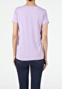 thumb-Afficher les détails de T-shirt À Manches Courtes Violet Regular Fit  Femme