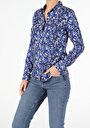 thumb-Afficher les détails de Chemise À Manches Longues Multicolou Regular Fit   Femme