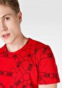 thumb-Afficher les détails de T-shirt À Manches Courtes Rouge Regular Fit  Homme