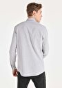 thumb-Afficher les détails de Chemise À Manches Longues Anthracite Regular Fit   Homme