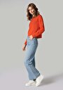 thumb-Afficher les détails de Pull Orange Regular Fit   Femme