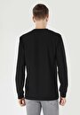 thumb-Afficher les détails de T-shirt À Manches Longues Noir Regular Fit  Homme