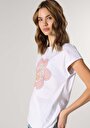 thumb-Afficher les détails de T-shirt À Manches Courtes Blanc Regular Fit  Femme