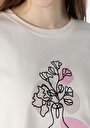thumb-Afficher les détails de Pull-over Ecru Regular Fit  Femme
