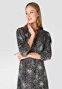 thumb-Afficher les détails de Robe Multicolou Slim Fit    Femme