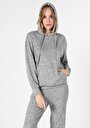 thumb-Afficher les détails de T-shirt À Manches Longues Gris Regular Fit  Femme