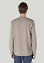 thumb-Afficher les détails de T-shirt À Manches Longues Beige Regular Fit  Homme