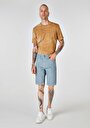 thumb-Afficher les détails de Short Bleu Regular Fit Homme