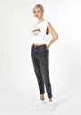 thumb-Afficher les détails de 891 Maya Pantalon Noir   En  Slim Fit Femme