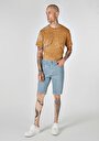 thumb-Afficher les détails de Short Bleu Regular Fit Homme