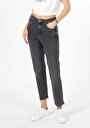 thumb-Afficher les détails de 891 Maya Pantalon Noir   En  Slim Fit Femme
