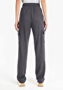 thumb-Afficher les détails de Pantalon De Survêtement Anthracite Regular Fit Femme