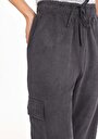 thumb-Afficher les détails de Pantalon De Survêtement Anthracite Regular Fit Femme