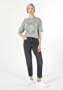 thumb-Afficher les détails de T-shirt À Manches Courtes Vert   Femme
