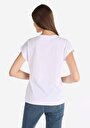thumb-Afficher les détails de T-shirt À Manches Courtes Blanc Regular Fit  Femme
