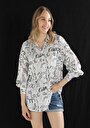 thumb-Afficher les détails de Chemise À Manches Longues Multicolou Regular Fit   Femme