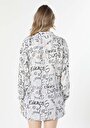 thumb-Afficher les détails de Chemise À Manches Longues Multicolou Regular Fit   Femme