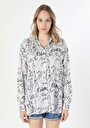 thumb-Afficher les détails de Chemise À Manches Longues Multicolou Regular Fit   Femme