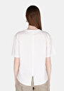 thumb-Afficher les détails de T-shirt À Manches Courtes Blanc Regular Fit Imprimé Femme