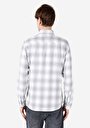 thumb-Afficher les détails de Chemise À Manches Longues Gris Slim Fit   Homme