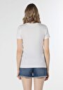 thumb-Afficher les détails de T-shirt À Manches Courtes Blanc Regular Fit  Femme