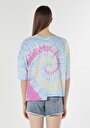 thumb-Afficher les détails de T-shirt À Manches Courtes Multicolou Comfort Fit  Femme