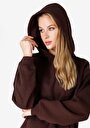 thumb-Afficher les détails de Pull-over Marron Regular Fit  Femme
