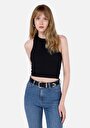 thumb-Afficher les détails de Athlète Noir Slim Fit Femme