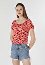 thumb-Afficher les détails de T-shirt À Manches Courtes Corail Slim Fit  Femme
