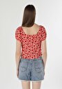 thumb-Afficher les détails de T-shirt À Manches Courtes Corail Slim Fit  Femme