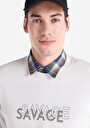 thumb-Afficher les détails de Pull-over Blanc Regular Fit  Homme