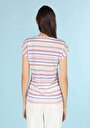 thumb-Afficher les détails de T-shirt À Manches Courtes Multicolou Regular Fit  Femme