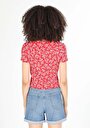 thumb-Afficher les détails de T-shirt À Manches Courtes Corail Slim Fit  Femme