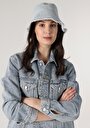 thumb-Afficher les détails de Chapeau Bleu Modern Fit Femme