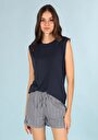 thumb-Afficher les détails de Athlète Marine Regular Fit Femme